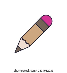Pencil Icon for Graphic Design Projects