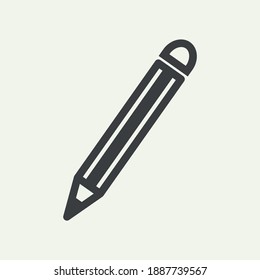 Pencil icon for graphic design projects