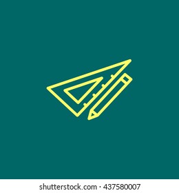  pencil icon illustration