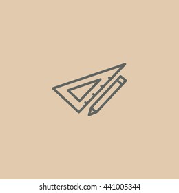 pencil icon illustration