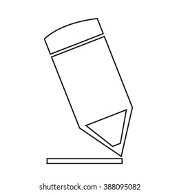pencil icon Illustration design