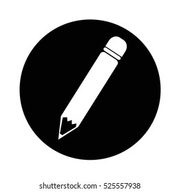 Pencil Icon illustration design 