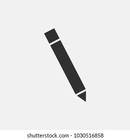 Pencil icon illustration isolated vector sign symbol