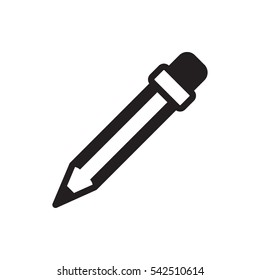pencil icon illustration isolated vector sign symbol