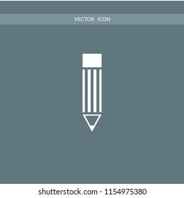 pencil icon illustration vector