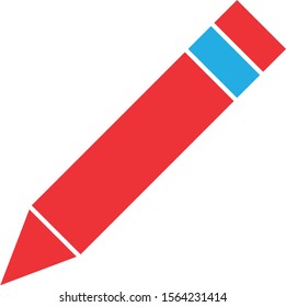 Pencil icon isolated on background
 