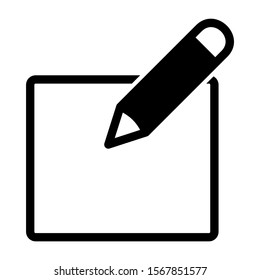 pencil icon isolated sign symbol vector illustration - high quality black style vector icons
