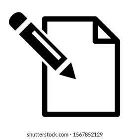 pencil icon isolated sign symbol vector illustration - high quality black style vector icons
