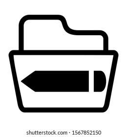 pencil icon isolated sign symbol vector illustration - high quality black style vector icons
