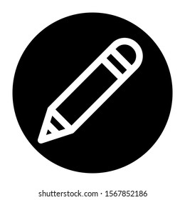 pencil icon isolated sign symbol vector illustration - high quality black style vector icons
