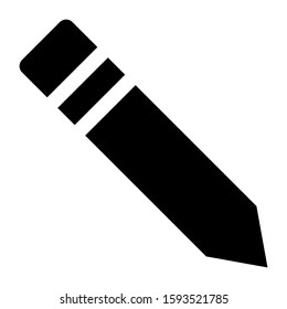 pencil icon isolated sign symbol vector illustration - high quality black style vector icons
