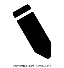 pencil icon isolated sign symbol vector illustration - high quality black style vector icons
