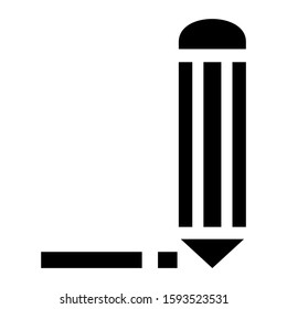 pencil icon isolated sign symbol vector illustration - high quality black style vector icons
