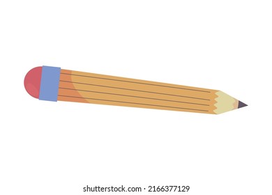 pencil icon isolated white background