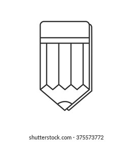 Pencil icon line icon