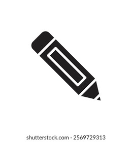 Pencil icon Line Art Logo set