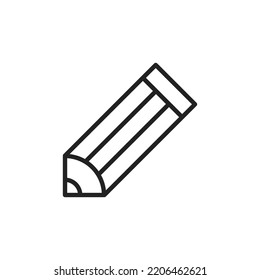 Pencil Icon Line Pictogram Logo Symbol