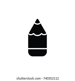 Pencil icon logo design vector illustration