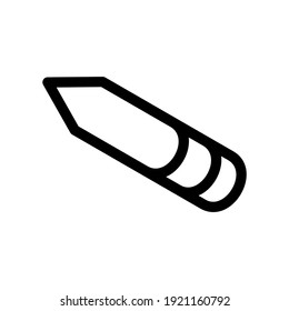 pencil icon or logo isolated sign symbol vector illustration - high quality black style vector icons
