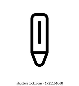 pencil icon or logo isolated sign symbol vector illustration - high quality black style vector icons
