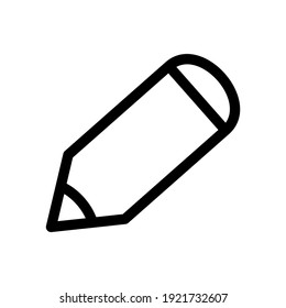pencil icon or logo isolated sign symbol vector illustration - high quality black style vector icons
