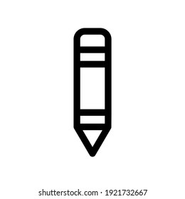 pencil icon or logo isolated sign symbol vector illustration - high quality black style vector icons
