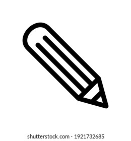 pencil icon or logo isolated sign symbol vector illustration - high quality black style vector icons

