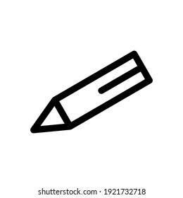 pencil icon or logo isolated sign symbol vector illustration - high quality black style vector icons
