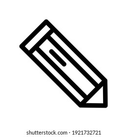 pencil icon or logo isolated sign symbol vector illustration - high quality black style vector icons
