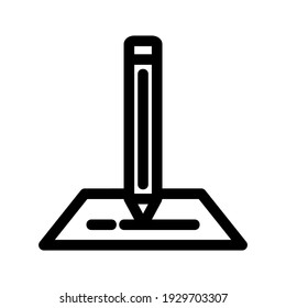 pencil icon or logo isolated sign symbol vector illustration - high quality black style vector icons
