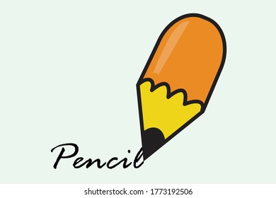 pencil Icon Logo vector Art