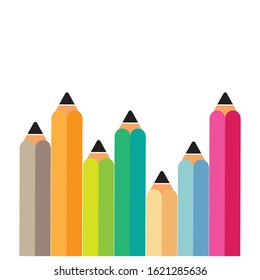 pencil icon logo vector design