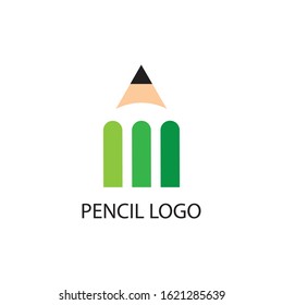 pencil icon logo vector design