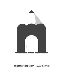 Pencil icon Logo Vector Template