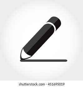 pencil icon minimal symbol