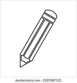 Pencil icon. for mobile concept and web design. vector illustration