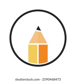 Pencil icon. for mobile concept and web design. vector illustration