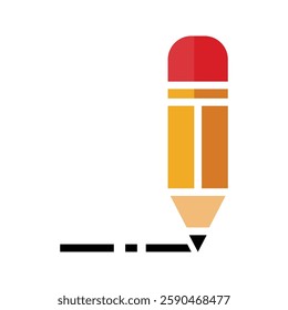 Pencil icon. for mobile concept and web design. vector illustration