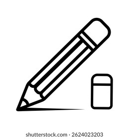 Pencil icon . for mobile concept and web design. vector illustration