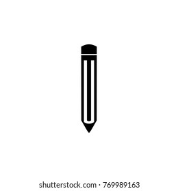 Pencil icon. Office supplies Icon. Premium quality graphic design. Signs, outline symbols collection, simple icon for websites, web design, mobile app on white background