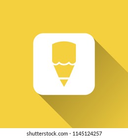 Pencil icon. office tool