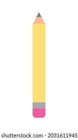 pencil icon on white background