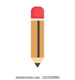 pencil icon on white background