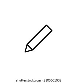 Pencil icon. pen sign and symbol. edit icon vector