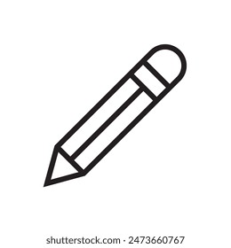 Pencil Icon Perfect for Writing and Educational Themes