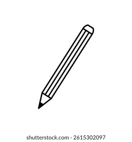 Pencil Icon Perfect for Writing and Educational concept.