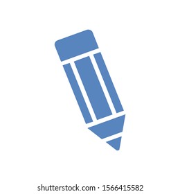 Pencil Icon. Professional, pixel perfect icons optimized for both large and small resolutions. EPS 8 format.