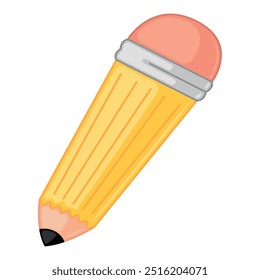 Pencil icon School supply Vector