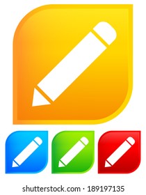 Pencil Icon Set