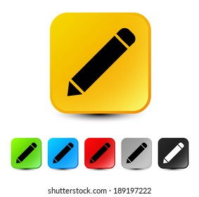 Pencil Icon Set